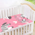 SyXIOP 28" 52" Happy Valentine Cartoon Cartoon Animal Pink Cooling Baby Crib Mattress Sheets x Absorbent Mattress