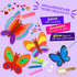 Yrinfay Glow in The Dark Butterfly Painting Kit, Arts and Craft Kit for Kids Age 5-12, Gifts for Boys & Girls