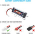 Tenergy 7.2V High Capacity 3000mAh NiMH Battery Pack, 6-Cell Flat Replacement for RC Vehicles, 2-Pack
