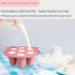 Silicone Breast Milk Popsicle Mold & Fresh Food Teether Feeder - Self Feeding Baby Frozen Teether