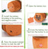 MIAODAM Volume Adjustable Dancing Cactus Toy, Colorful Glowing Plush Toy Singing 120 Songs for Kids