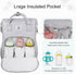 Backpack pack Diaper Bag with Changing Pad, Large Baby Bags with Stroller Straps & Insulated Pockets, Multifunction