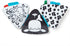 Melissa & Doug Ocean Tummy Time Triangle Infant Toy, Soft Sensory Floor Toy with Textures & Mirror for Newborns to 6