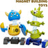 3-5 Set 3 4 5 6 7 TEMI Magnet Robot Toy for Kids Years Old - Monster Magnet Toys Stacking Transform Toys with Storage