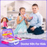 22 Set GIFTINBOX Kids Doctor Kit for Girls and Boys , Purple Doctors kit for Kids Pieces Pretend Play Medical Toys