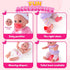 Set, Set 3-5 6-12, Playset, 5 Toy(Backpack) AuntyFey Baby Doll with Accessories Baby Dolls for Toddler Girls Baby Doll