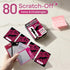Renaco Gift Company 80 4 Cards Couples Games for Adults, Levels Scratch Off Bedroom Card Game, Romantic Date Night