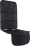 Waterproof Car Seat Protector for Child with Thick Padding, 2 Pockets, Universal Car Seat Pad & Mat - Black