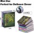 IAIHBBLY 120 1:12 Pcs Scale Mini Books, Miniatures Dollhouse Tiny Small Flip Books for Anxiety Bookshelf Dollhouse