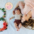cephira 1-12 Monthly Baby Milestone Maker Discs, Baby Milestone Signs for Newborn Baby, Hello World Newborn Sign
