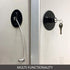 MUIN Highly Secured Refrigerator Lock with Key – Mini Refrigerator Door Lock for Children and Adults (Black)