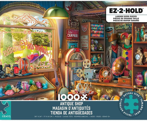 Ceaco - Antique Shop - 1000 Oversized Piece Jigsaw Puzzle