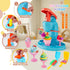 Rodsucs 3-in-1 Sets 4-8, 3-12, (12 Color Dough for Kids Ages Ice Cream Hamburger Noodle Maker Toy for Kids Arts &Crafts