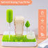 Portable Travel Bottle Drying Rack for Baby - Baby Bottle Cleaner Kit for Working Moms or Camping