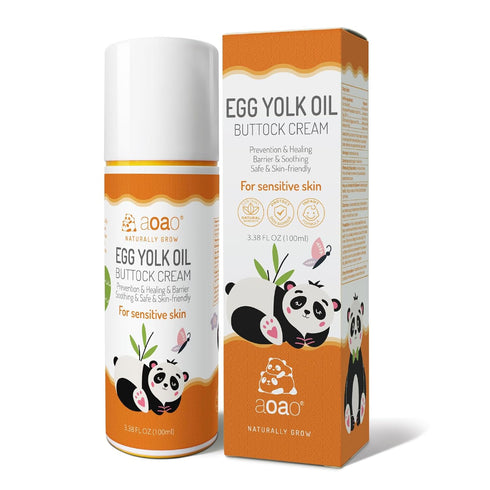 Baby Diaper Rash Cream, for Prevent, Soothe and Treat Breakouts Diaper Rash