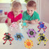 Irvotbes (24PC) Transformable Fidget Spinners,Funny Stress Relief Sensory Fidget Toys,Deformable Chain DIY Robot