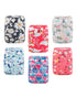 ALVABABY 6pcs with 12 Inserts Baby Cloth Diapers Pocket Newborn Diaper for