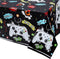 WERNNSAI 2 Pack Video Game Table Cloth, Gamer Birthday Decorations, Gaming Table Cover for Boys Kids, 54'' x 108''