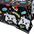 WERNNSAI 2 Pack Video Game Table Cloth, Gamer Birthday Decorations, Gaming Table Cover for Boys Kids, 54'' x 108''