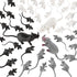 33 PCS Halloween Fake Mouse Toys, Realistic Plastic Mouse Figurines for Halloween Party Decorations and Pranks