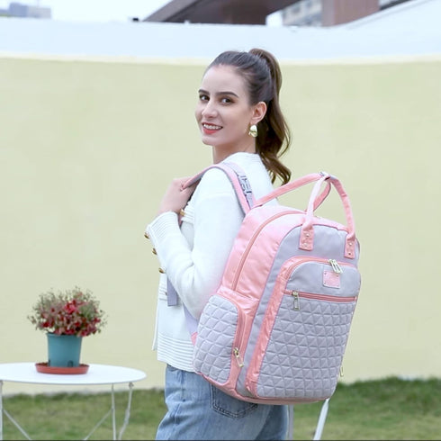Backpack Mommy Backpacks Diaper Bag Hospital Baby Bags For Boys Girl Travel Mom Grey Dad Diaper Bag Tote Baby Registery