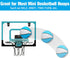 TNELTUEB Mini Basketball Replacement - 8.5 Inch Mini Pool Basketballs for Indoor Outdoor Toy