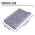 Mermaid Fish Scale Pattern Changing Pad Covers - Soft Changing Table Covers Fit 32"X16", Colorful Marine Print