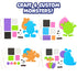 2 Set 4 Ready Learn Create Your Own Monsters | of | DIY Craft for Kids | Magnetic | No Glue Required | Kid-Friendly