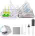Baby Bottle Brush, 7 in 1 Travel Bottle Cleaner Kit with Soap
