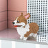 Larcele Micro Dog Building Blocks Set, 3274 Pieces Pet Mini Toy Bricks Kit (Big Corgi)