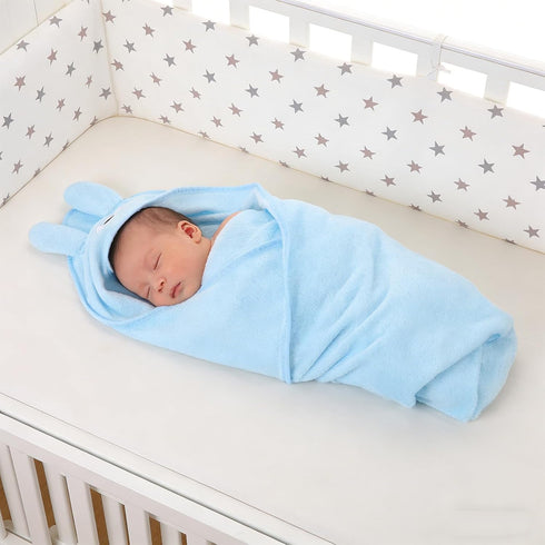 HONITANO 4pcs 31x31 Inch Hooded Baby Bath Towels - Soft Coral Fleece Animal Design Newborn Towels Essentials - Ultra