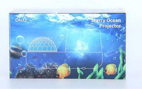 Projector,360Rotating 7 Ocean Kids Night Light Jellyfish Lamp Projector with Films & Timer Sensory Lights,Baby Toddler