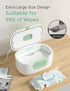 Momcozy 100pcs 10-Min 4 3-Level New Baby Wipe Warmer, Larger Capacity Wipe Dispenser, Fast Heating with Temperature
