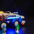 Upgraded LED Light Kit for Lego Command Rover and Crane Loader Building Set, Remote Control Version Compatible