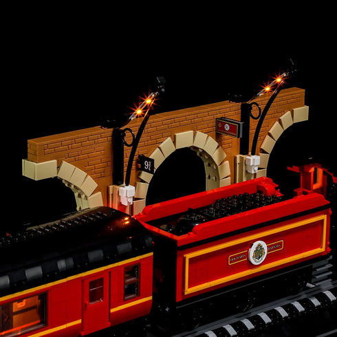 BRIKSMAX LED Lighting Kit for LEGO-76405 Hogwarts Express - Compatible with Harry Potter Model