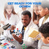 Molecular Model Kit, 404 pcs, Organic Chemistry Science Gifts for Ochem and Inorganic Students and Teachers