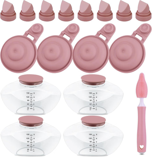 Kearnybo Replacement Parts Kit for Momcozy M9 Wearable Breast Pump Includes 4pcs Breastmilk