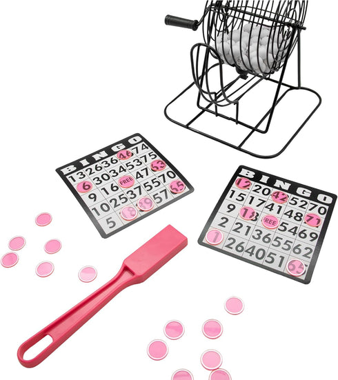 Magnetic Bingo Chips and Wand Set – 100 Clear Transparent Plastic Counting Chips for Bingo, Pokeno, Lotteria & Games -