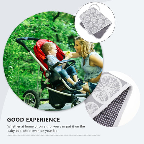 TOYANDONA Changing Pad Portable Folding Urinal Mat Large Diaper Cushion for Newborns Reusable Lightweight Travel