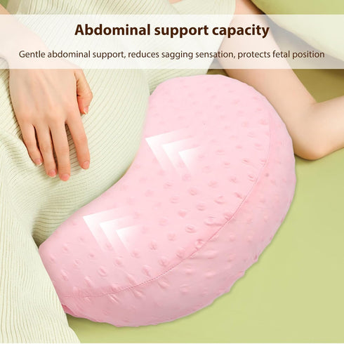 BESPORTBLE Cooling Pregnancy Pillow for Sleeping Maternity Support Cushion for Side Sleeping and Abdominal Comfort