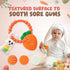 Easter Eggs Bunny Teething Toys, Easter Basket Essentials Stuffers, Silicone Easter Egg Baby Carrot Teether Toys, Baby