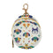 PYBUG Dog Round Pacifier Storage Case, Polyester & TPU Lined with Hook Buckle,