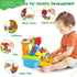 Musical Learning Workbench Baby Toys for 1 Year Old Boy Girl, Early Educational Sound Shape Tool Set for Kids Age 1-2