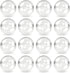 Capsule Vending Machine Round 50 pcs 1.1 inch Clear Capsules for Gumball Machine, Easter Basket Stuffers