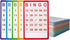 Yuanhe Complete Bingo Game Set - 100 Bingo Cards, 1000 Chips, and Deck of Calling Cards for Family Parties