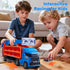3 4 5 6 6 4-in-1 2 Race Track Truck Toys for Years Old Kids - Carrier Truck Transport Car with Die-Cast Cars Toys