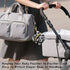 YETTASBIN Camo Portable Pacifier Holder Case with Metal Hook Buckle & Zipper for Diaper Bag and Stroller, Versatile