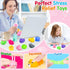 130PCS Yunaking Squishies Mochi Squishy Toy, Kawaii Squishies Party Favors for Kids Stress Relief Fidget Toys Treasure