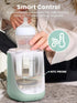 10-in-1 Grownsy Nutri Bottle Warmer with Innovative Auto-Lift Feature, Fast Baby Bottle Warmer with Night Light, Retain
