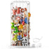 HAVEDAWN All Metal Stuffed Animal Storage, Never Fall Apart Stuffed Animal Zoo,